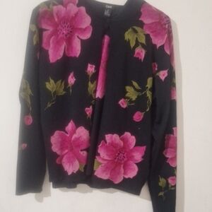 Obee Silk Cardigan And Blouse
